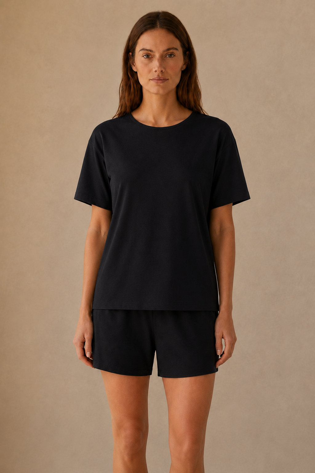 Relaxed Crew Neck T-Shirt