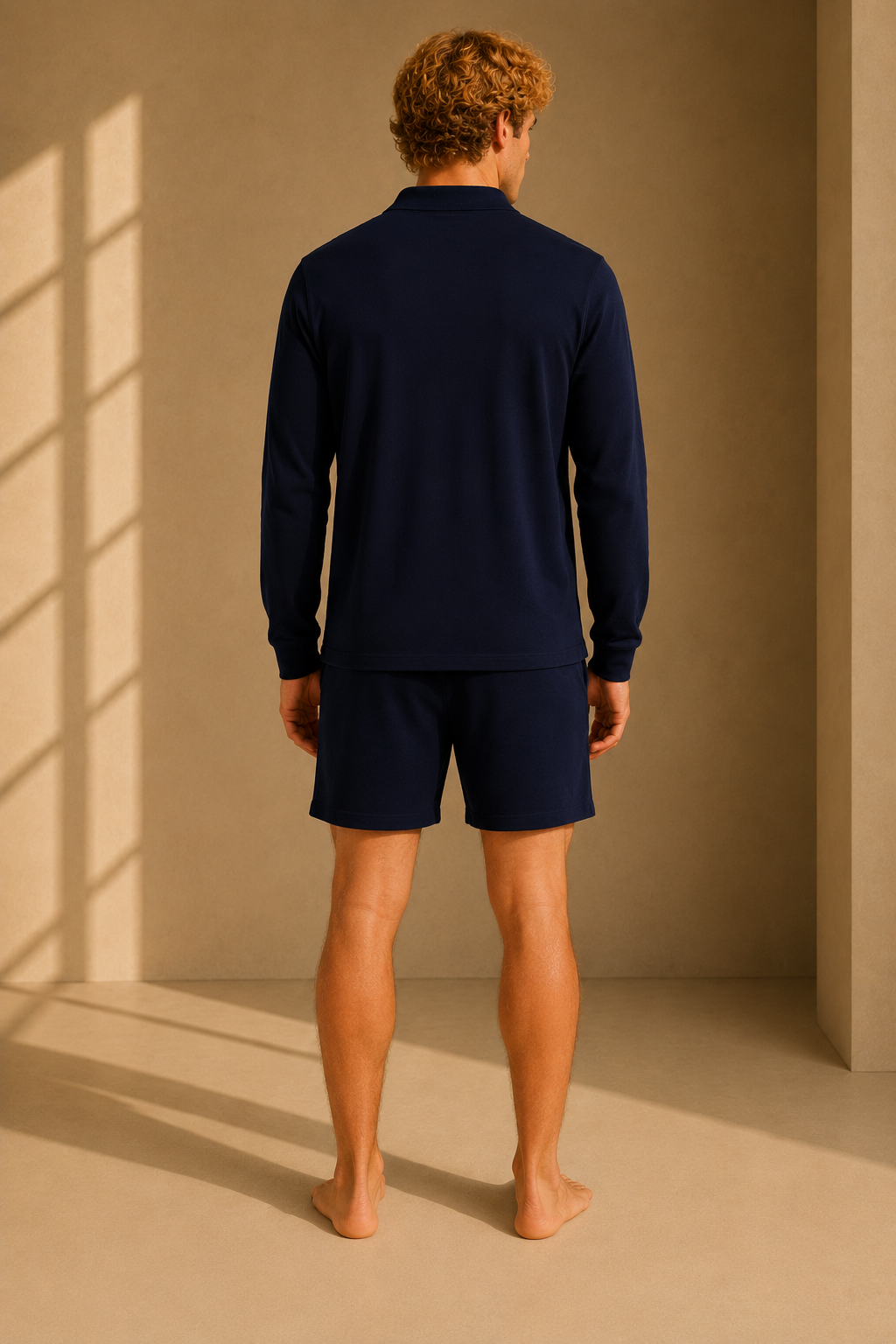 Long Sleeve Polo Shirt
